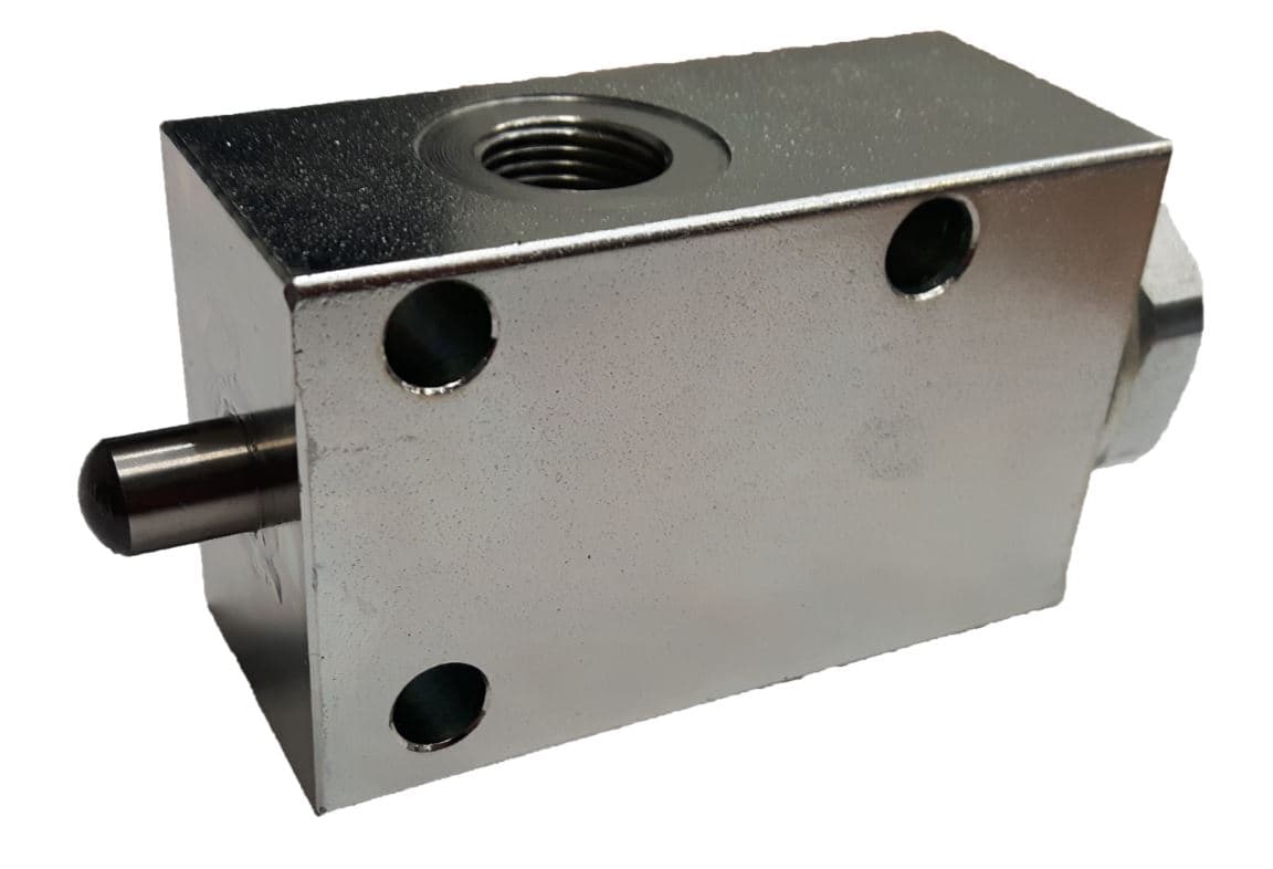 Enkelverkande ändlägesventil 3/8'' BSP