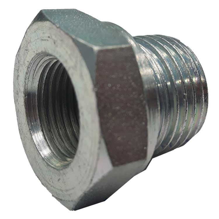 Inskruvningsadapter 3/8" - 1/4" BSP hane-hona