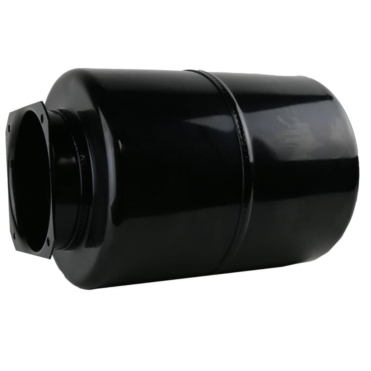 Minihydraulaggregat tank stål horisontell 8 liter