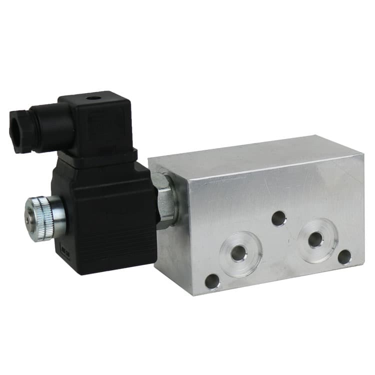 2/2 hydraulventil (A10) DL för montering på minihydraulaggregat 12V