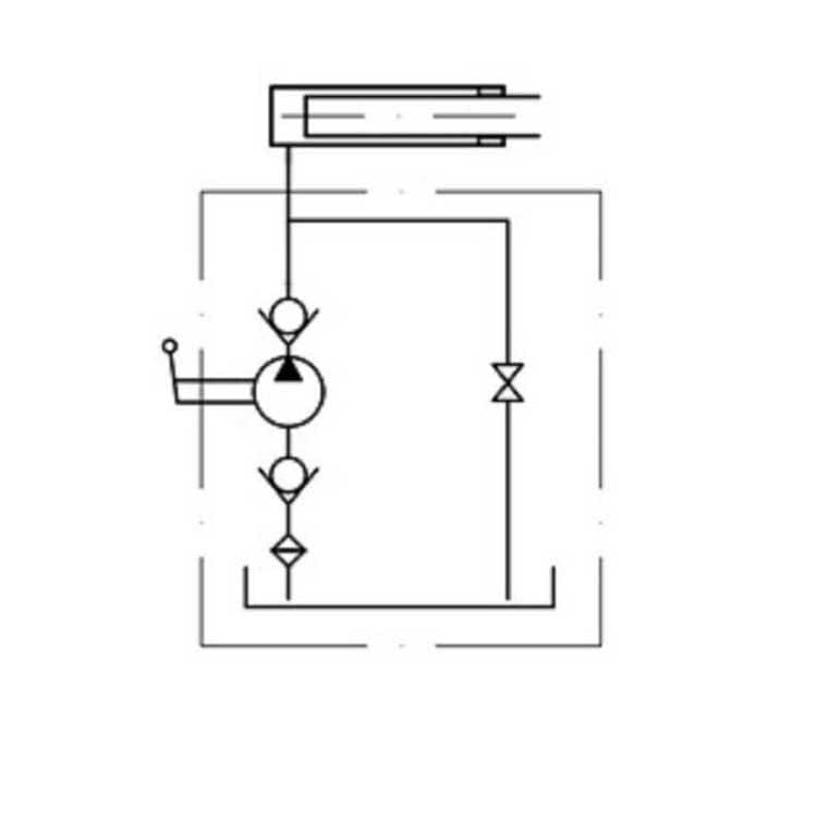 Handpump 20cc enkelverkande – bild 5