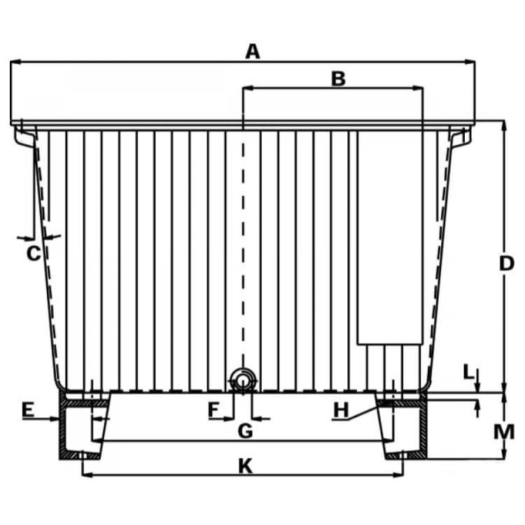Aluminiumhydrauliktank NG 30 liter komplett set – bild 3
