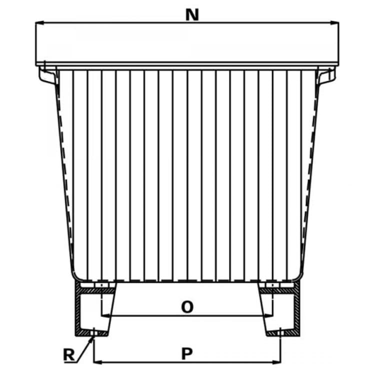 Aluminiumhydrauliktank NG 30 liter komplett set – bild 4