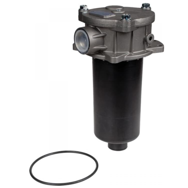Hydraultank returfilter 1 1/4" BSP, 60µ, 450 L/min