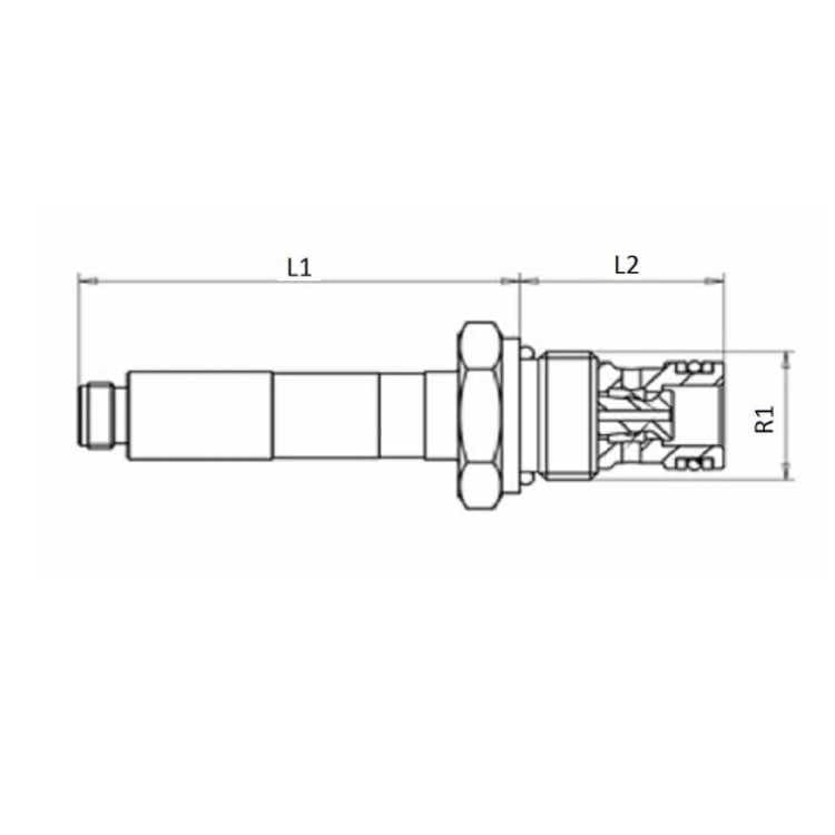 2/2 hydraulventil NC double lock, 3/8" BSP, 12V – bild 5