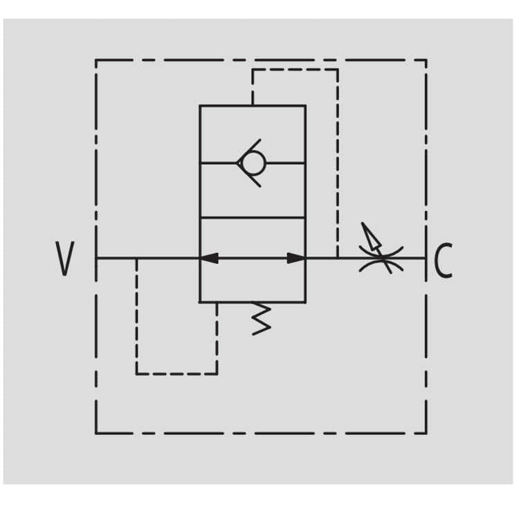 Slangbrottsventil VUBA 1/2'' BSP MFF/MFF – bild 2