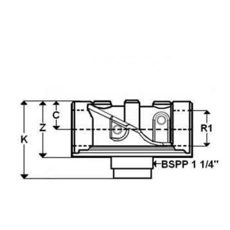 Hydraulreturfilter 1"1/4 BSP, 10µ, 300 L/min – bild 3