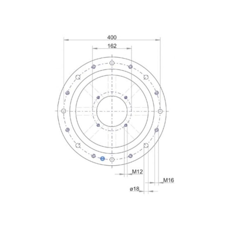 Lanterna FE SAE-C, Fläns 450 mm – bild 3