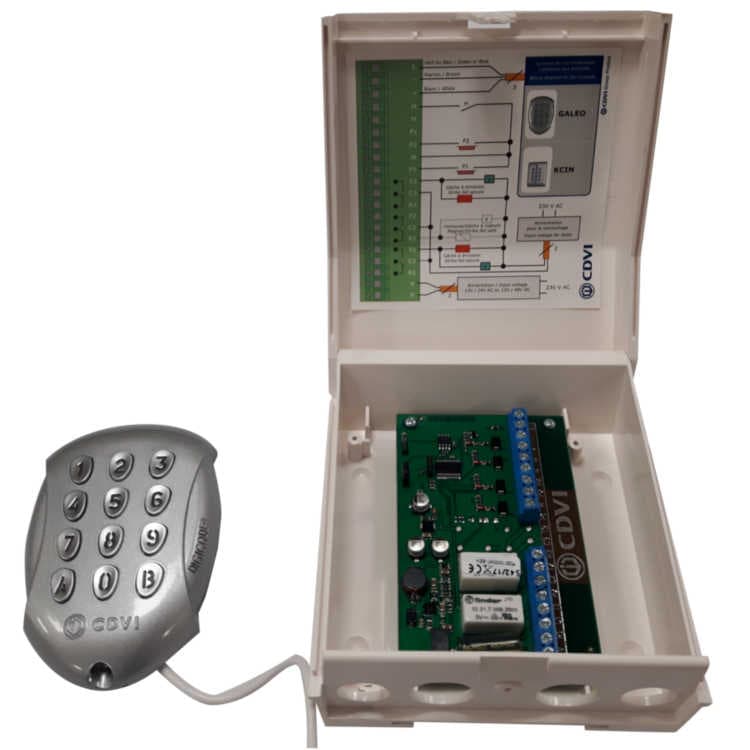 Belyst RF-kodtangentbord – bild 3