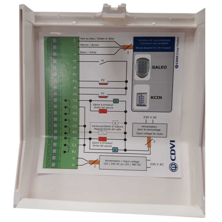 Belyst RF-kodtangentbord – bild 4