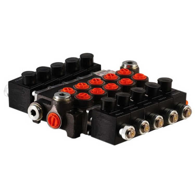 5Z80 5 sektion riktningsventil 80 L/min 24V elektrisk