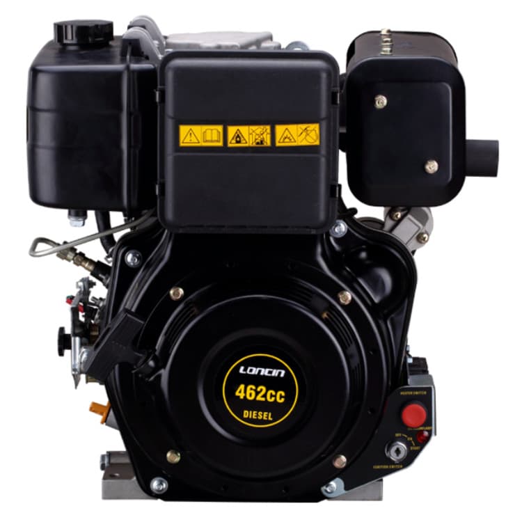 PTM460DPRO 12hk dieselmotor med förinstallerad kugghjulspump pumpgrupp 2