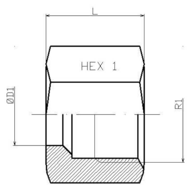 Svivelmutter 10L (M16x1,5) – bild 2