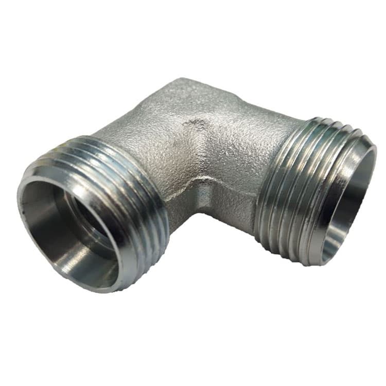 Vinkelkoppling vinklad 90° 25S (M36x2)
