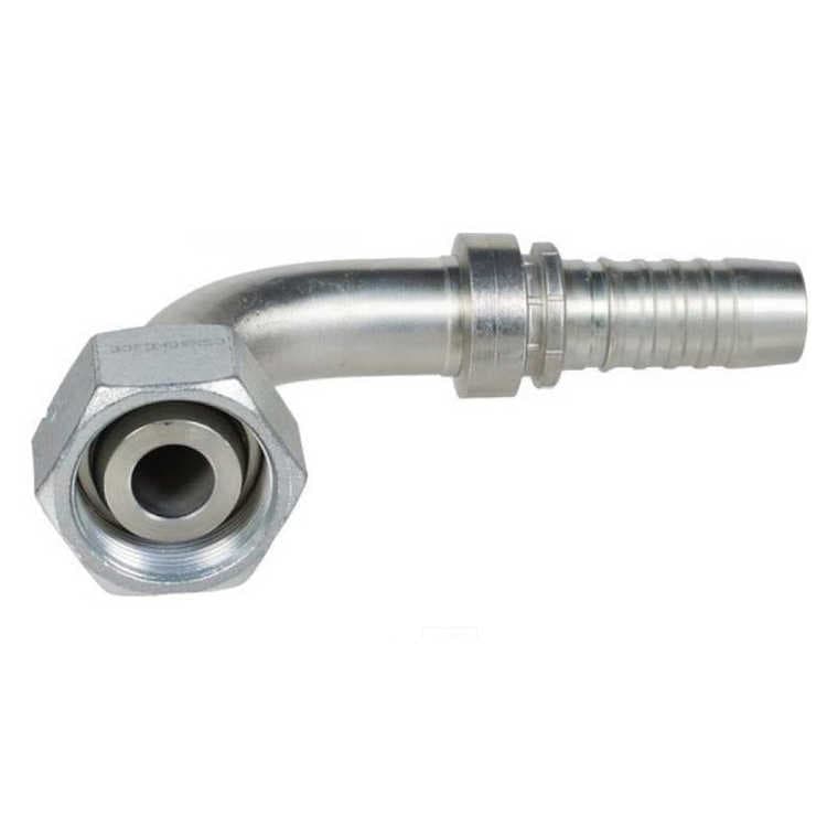 M24x1,5 (16S) Presskoppling vinklad med O-ring 90° för 1/2" (DN12) slang