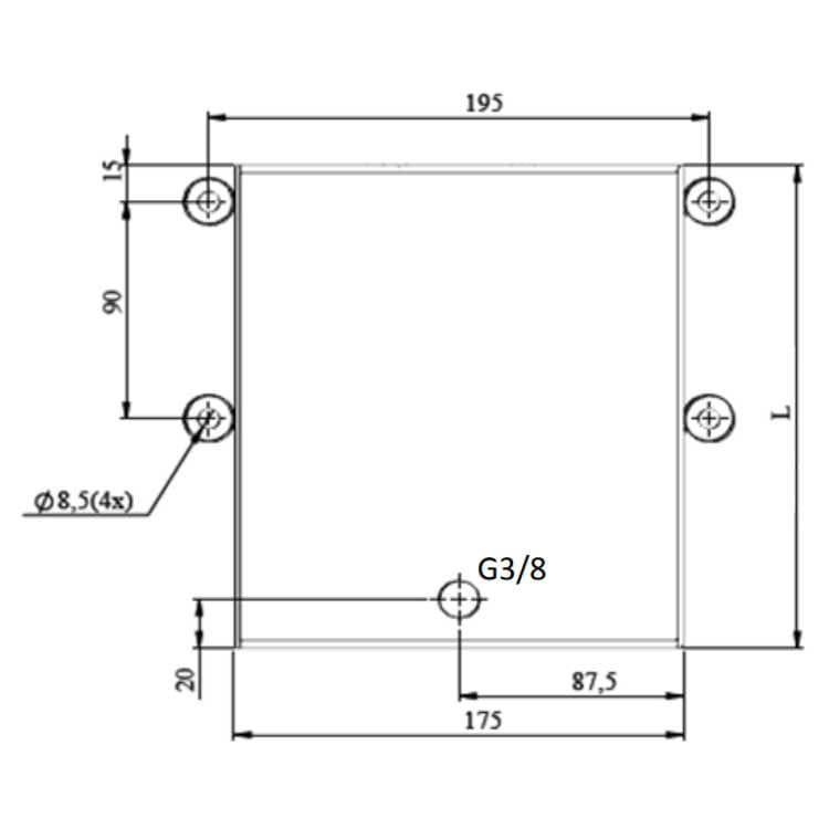 Sats: handpump 25 cc enkelverkande + 5 liter tank stål – bild 6