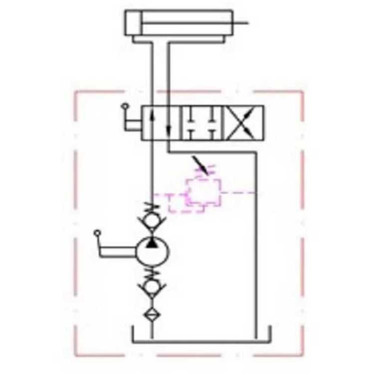 Handpump 12cc dubbelverkande (tank montering) – bild 2