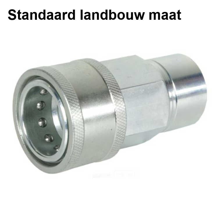 Snabbkoppling 1/2" BSP hona, BG-mått 3