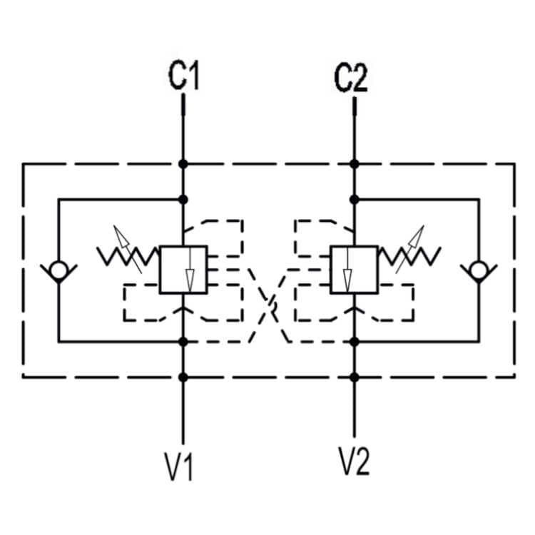 Dubbel hydraulisk balanseringsventil VBCD 3/8" DE CC – bild 2