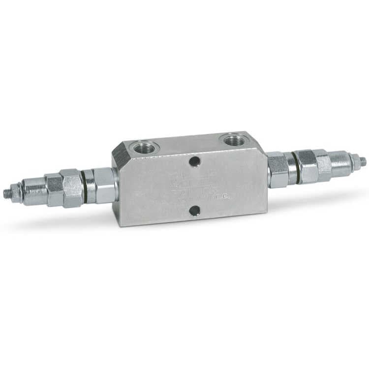 Dubbel hydraulisk balanseringsventil VBCD 3/4" DE CC