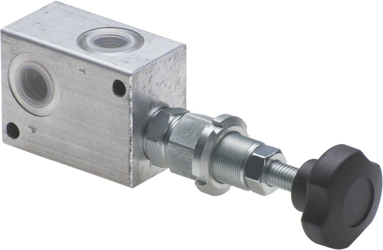 Tryckbegränsningsventil med handhjul 3/4"BSP 5-50 bar