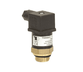 Termostat 1/2" BSP kolstål 60ºC