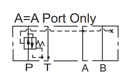 NG6 Tryckreduceringsventil A-port 40 l/min – bild 2