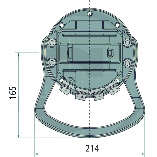 Rotator 5,5 ton med Ø69 mm axel – bild 4