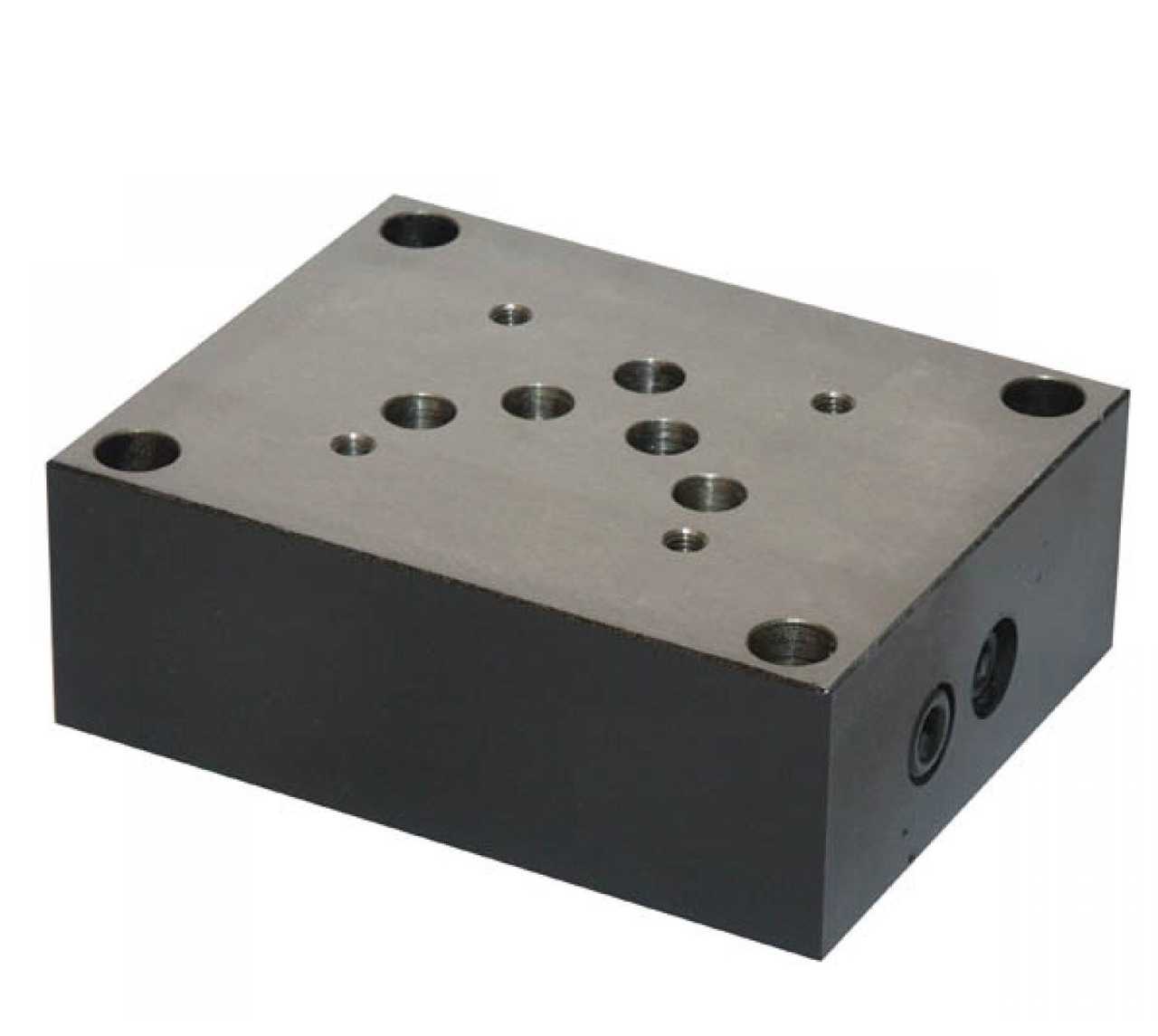 NG10 underblock 1/2" med bottenanslutning