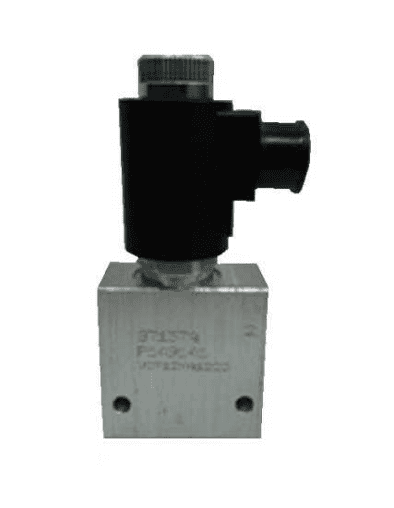 2/2 hydraulventil med backventil NO 3/4" BSP, 12V