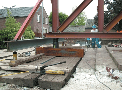 Enerpac tvåstegs handpump 700 bar – bild 2