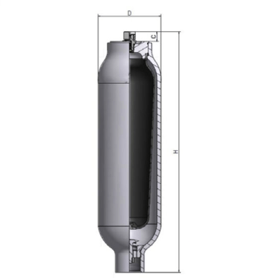 Ackumulator 1,5 L 250 bar – bild 2