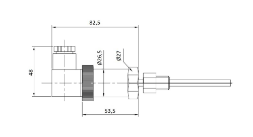 Temperatursensor 1/4" BSP – bild 2