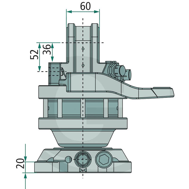 Rotator FHR 3 ton SF – bild 2