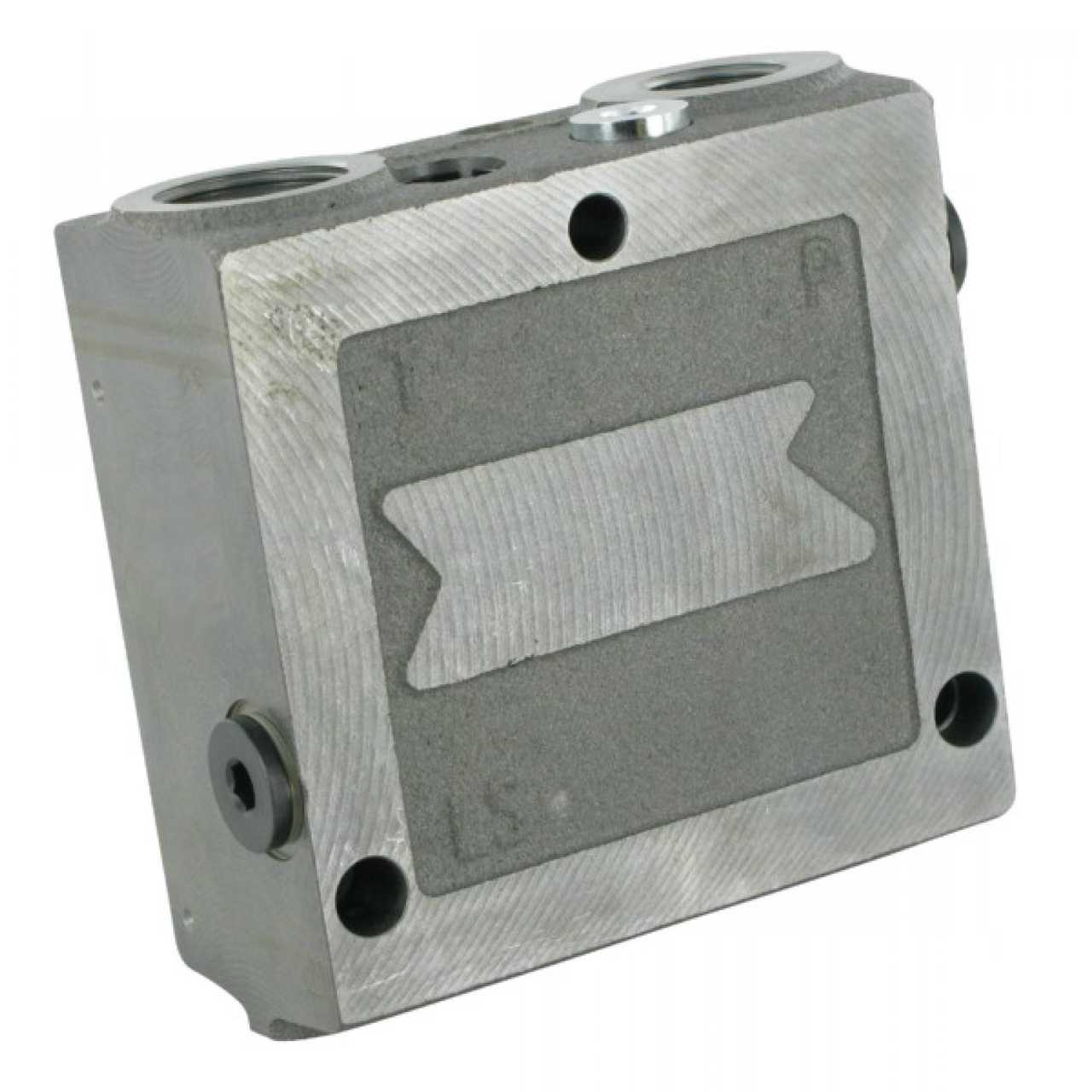 Proportionell inloppssektion fast pump 3/4" inkl. pilotmatning till aktuator för hydraulisk styrning