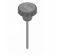 Påfyllningslock med mätsticka för tank 3/8"