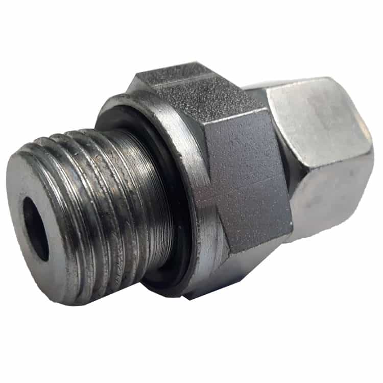 BSP 3/8" - 10S (M18X1,5) hane inskruvningskoppling med svivel