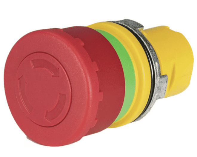 Tryckknapp nödstopp 33mm