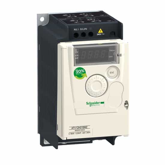 Schneider electric frekvensomriktare 1F 0,37 kW - 100 - 120V