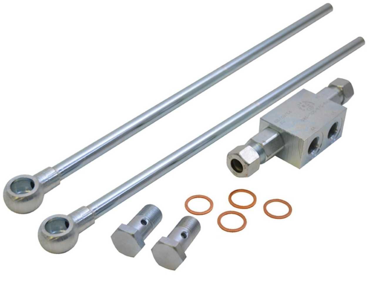 Påbyggnadssats styrd backventil 3/8" för hydraulcylinder upp till 1100 mm slaglängd