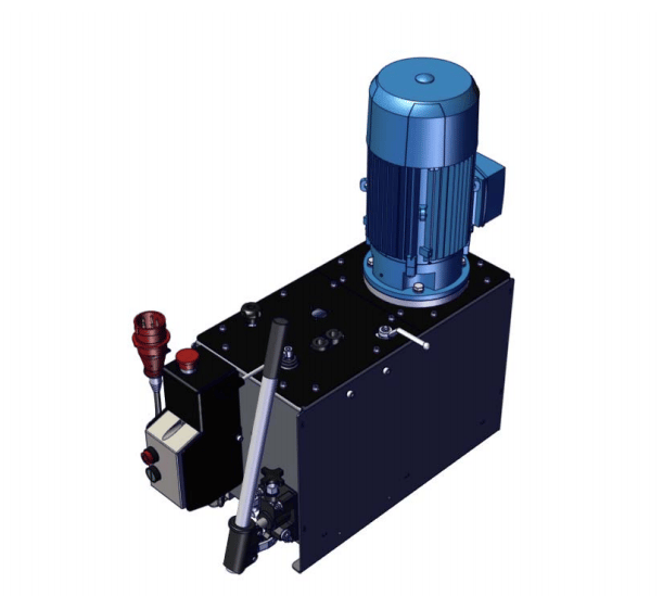 Hydraulaggregat för vedklyv 2,2kW 400V – bild 2