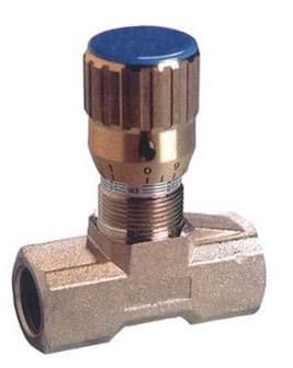 Rostfri smidd dubbelverkande flödesregleringsventil 3/4'' BSP
