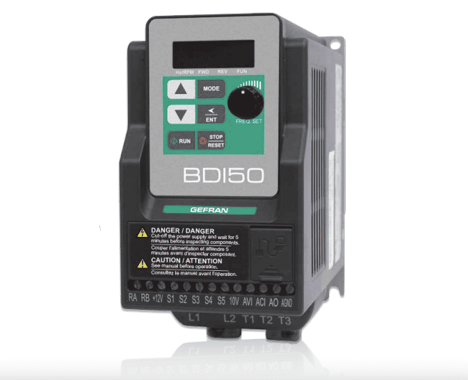 Frekvensomriktare 1,5kW EMC IP20 - 1PH (1 fas) in 3PH (3 fas) ut