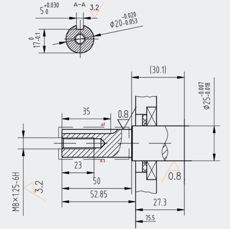 PTM200 professional 19,05 mm axel bensinmotor med e-start – bild 5