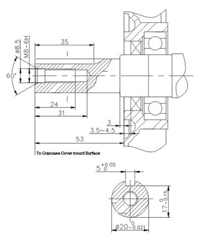 PTM200 professional 20 mm axel bensinmotor – bild 3