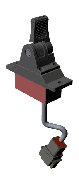Proportionell joystick inklusive förstärkare 1 dubbelfunktion PWM