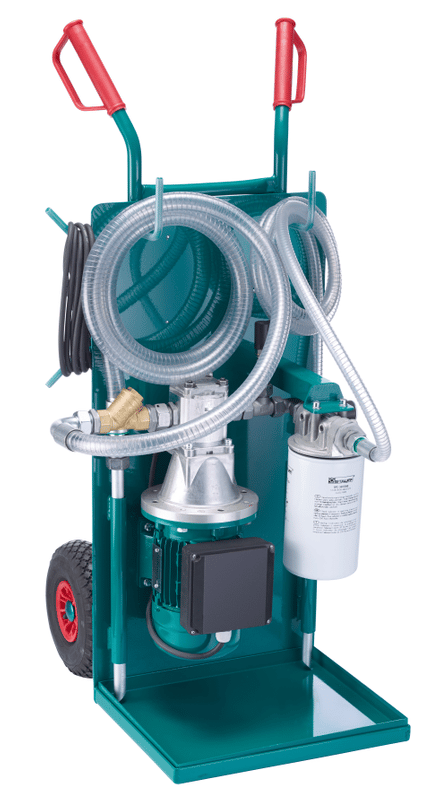 Flyttbart filtersystem 30 l/min - 10 µm - 230V