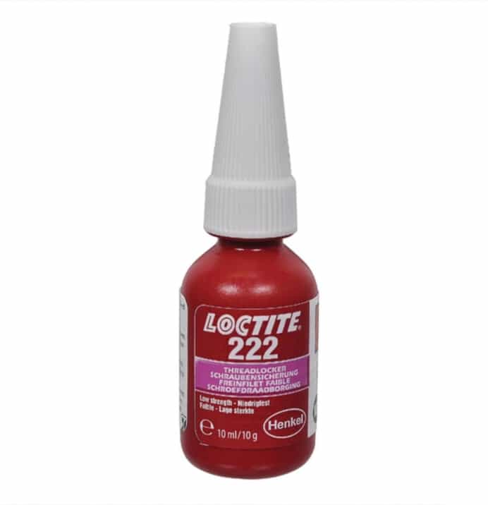 Gängtätning 222 Loctite 10ML