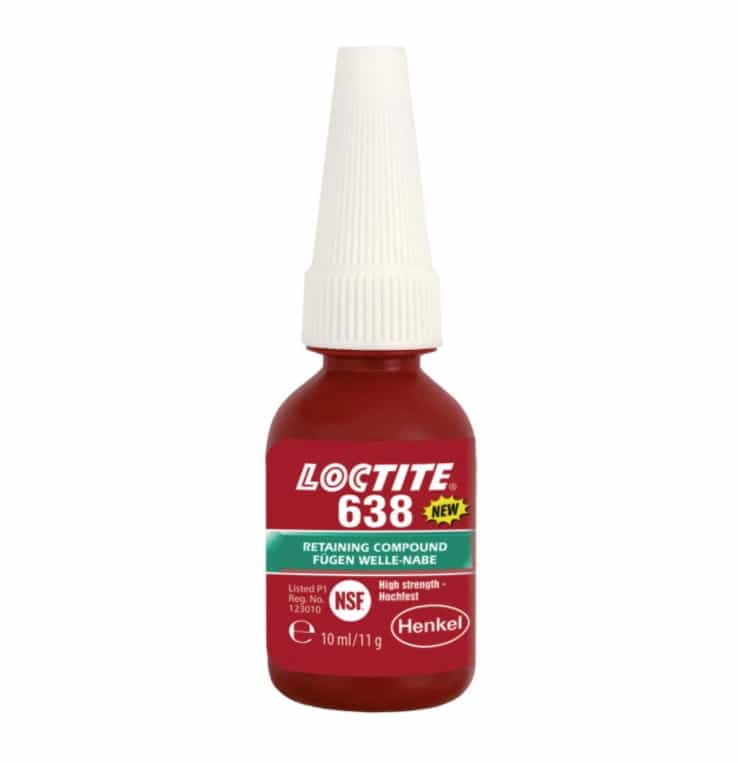 Gängtätning 638 Loctite 10ML