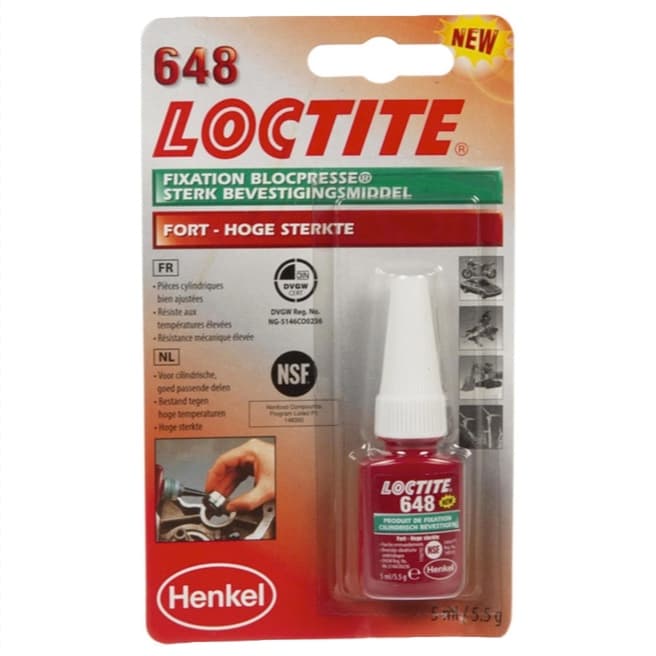 Gängtätning 648 Loctite 5ML